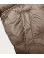 Dámska bomber bunda karamelová S'west (B8190-101)