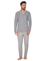 Pánske pyžamo 450 grey plus - REGINA