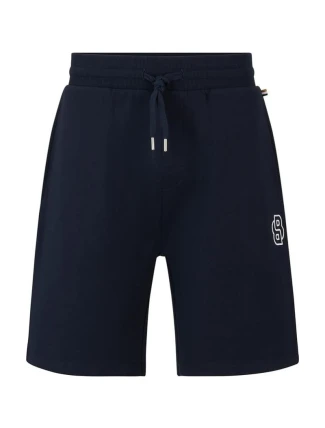 Pánske bavlnené šortky BOSS Fashion BLU Navy Blue (50515170-403)