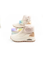 Skechers Uno Rugged dámske športové topánky zateplené topánky zimné béžové dámske