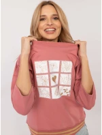 Blúzka CLM BZ 1268.67 tmavoružová