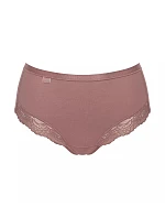 SLOGGI ROMANCE - Maxi nohavičky z bavlny Supima® s čipkou Sloggi