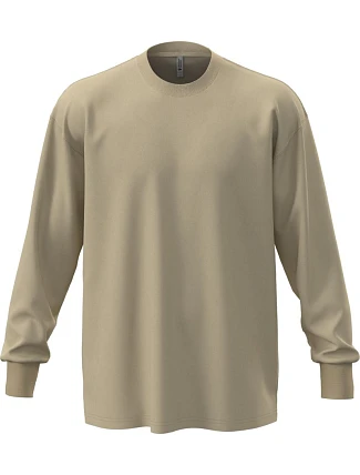 Next Level Apparel N 7211 Ťažké tričko oversize s dlhým rukávom 08.7211 tan Next Level Apparel N 7211 Ťažké tričko oversize s dlhým rukávom 08.7211 tan