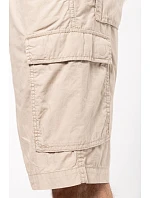 Kariban K 755 Pánske bermudy 20.K755 svetlo khaki