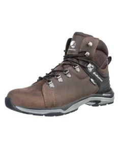 BRIONE CTX MID unisex členok tmavohnedý