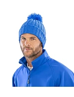 Result Headwear R 369X Pletená čiapka s bambulou 28.369X čierna Result Headwear R 369X Pletená čiapka s bambulou 28.369X čierna