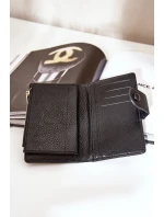 Damski Portfel Z Eko Skóry Czarne Isamille