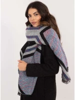 Šatka AT SZ 2101.22P sivá čierna