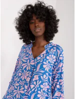 Blúzka D73771M11174A modrá