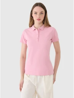 Dámske slim polo tričko 4F 4FWMM00TPTSF365-56S dámske