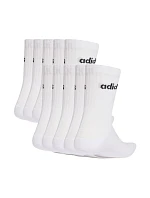 Adidas Cushioned Linear Crew Ponožky 10 párov biele KF9091