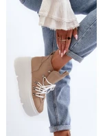 Zazoo 3416 Dámska kožená športová obuv Beige Zazoo 3416 Dámska kožená športová obuv Beige