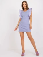 Šaty EM SK F365.22 svetlo fialová