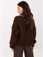 Jumper MI SW 0904.82 tmavohnedý