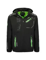Pánska softshellová bunda WY8026H/GN black-green - Geographical Norway