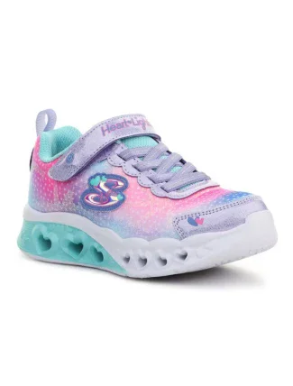 Skechers S Lights Flutter Heart Lights Jr 302315-LVMT