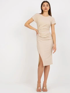 DHJ SK 17253 šaty.38X béžová