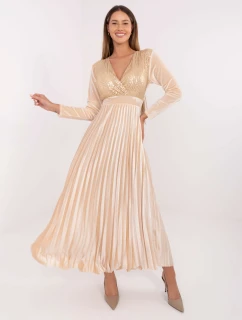 Šaty IT SK 16919.04P svetlo béžová