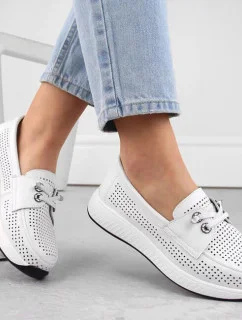 Dámske poltopánky W 54C1752 HBH71A White - Artiker