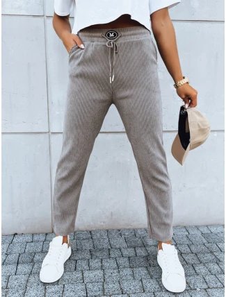 Dámske tepláky STARLUXE dark beige FashionStreet UY1648