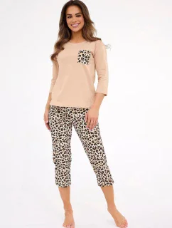 Cornette 602/441 Panther 4 3/4 S-2XL dámske pyžamo