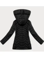 Prešívaná bunda J Style s rovnými bokmi čierna (16M9261-392) Prešívaná bunda J Style s rovnými bokmi čierna (16M9261-392)