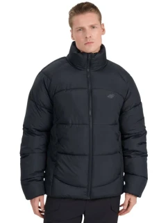 Pánska páperová bunda 4F M0707 deep black 4FRAW25TDJAM0707 20S pánska