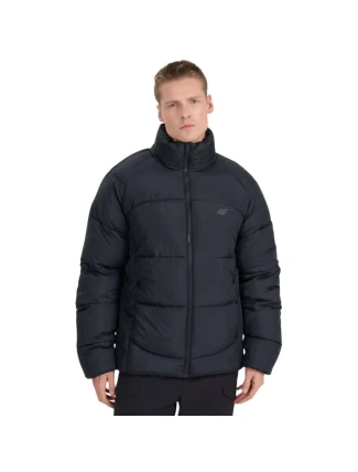 Pánska páperová bunda 4F M0707 deep black 4FRAW25TDJAM0707 20S pánska