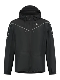 Rogelli bunda do dažďa ESSENTIAL čierna 3XL