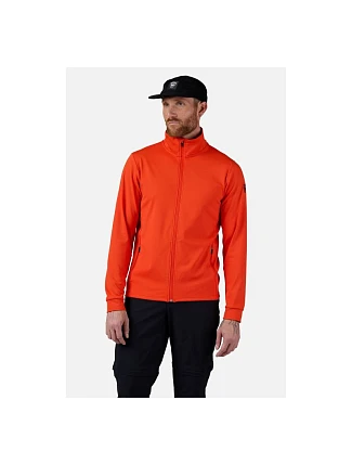 Pánska mikina ROSSIGNOL Mid Layer Thin, oranžová Pánska mikina ROSSIGNOL Mid Layer Thin, oranžová