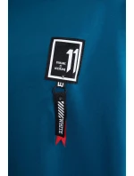 Oversize mikina s asymetrickými bokmi námornícka modrá Oversize mikina s asymetrickými bokmi námornícka modrá