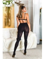 Dámske sexy pančuchy s bodkami SH8013 black - Collant