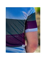 Cyklistické tričko NORTHWAVE Blade Air Jersey Short Sleeve svetlošedé/fialové Cyklistické tričko NORTHWAVE Blade Air Jersey Short Sleeve svetlošedé/fialové