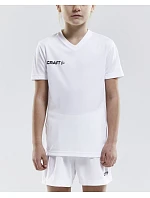 Craft Teamwear Squad Go Jersey Solid Jr Detské športové tričko s výstrihom do V 82.5582 jasne červená Craft Teamwear Squad Go Jersey Solid Jr Detské športové tričko s výstrihom do V 82.5582 jasne červená