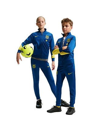 Nike FC Barcelona Strike tmavomodrá detská tepláková súprava FZ1414 431
