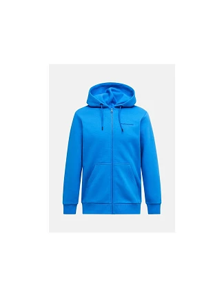Pánska mikina PEAK PERFORMANCE M Original Small Logo Zip Hood, modrá farba Pánska mikina PEAK PERFORMANCE M Original Small Logo Zip Hood, modrá farba