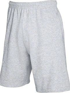 Fruit of the Loom Lightweight Shorts – teplákové šortky 16.4036, melírovaná šedá