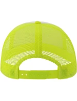 Atlantis Headwear Rapper-S 5-panelová truckerová čiapka 33.0262 biela/žltá fluo Atlantis Headwear Rapper-S 5-panelová truckerová čiapka 33.0262 biela/žltá fluo