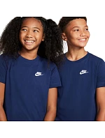 Detské tričko Nike Sportswear tmavomodré FZ5177 410 Detské tričko Nike Sportswear tmavomodré FZ5177 410