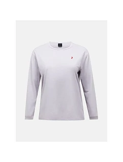 Dámske tričko PEAK PERFORMANCE W Trail Longsleeve, šedá farba