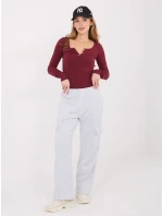 Blúzka WT BZ A1175.98 bordová