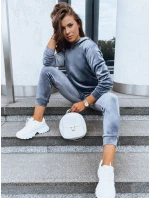 Dámsky grafitový velúrový set SO COMFY FashionStreet AY0885 Dámsky grafitový velúrový set SO COMFY FashionStreet AY0885