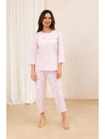 Regina 702 3/4 S-XL Z25/26 dámske pyžamo Regina 702 3/4 S-XL Z25/26 dámske pyžamo