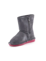 Detské zimné topánky Emma pre batoľatá 608TZ-903 Charcoal Pomberry - BearPaw