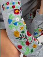 Šaty MB SK 8023.26 sivé