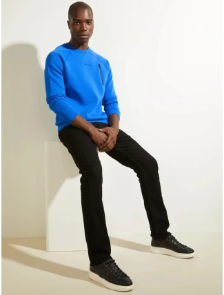 Pánska mikina U1YA22FL03P - G7K7 - Svetlá modrá - Guess Pánska mikina U1YA22FL03P - G7K7 - Svetlá modrá - Guess