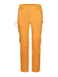 Nohavice na zips pre chlapcov/dievčatá Trollkids Kids Oppland Pants Slim Fit sahara sand (111-810)