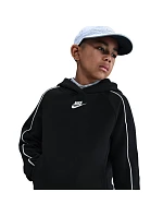 Detská mikina Nike Sportswear Club Fleece, čierna, HQ9318 010 Detská mikina Nike Sportswear Club Fleece, čierna, HQ9318 010