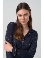 Vamp - Dvojdielne dámske pyžamo - Celeste 17063 - Vamp Vamp - Dvojdielne dámske pyžamo - Celeste 17063 - Vamp