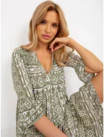 Šaty D73771M30214H khaki